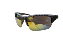 Picture of Rock Solid Imitation Red Carbon Fiber Safety Glasses