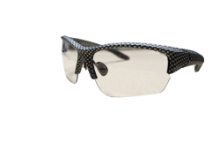 Picture of Rock Solid Clear Carbon Fiber Safety Glasses